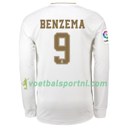 Real Madrid Karim Benzema 9 Thuis Shirt 2019-20 L/S Real Madrid Karim Benzema 9 Thuis Shirt 2019-20 L/S